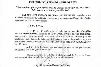 Comunicado Oficial