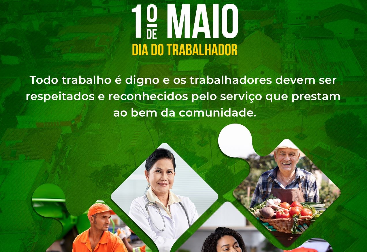 Neste 1º de Maio, Dia do Trabalhador, a Câmara Municipal da Estância Hidromineral de Águas da Prata, por meio de todos os seus vereadores, presta uma homenagem especial aos trabalhadores e trabalhadoras pratenses.