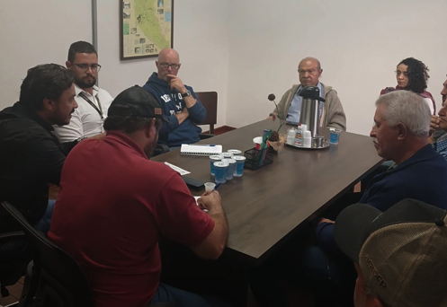 Câmara Municipal participa de reunião que marca a reativação do Conselho de Desenvolvimento Rural em Águas da Prata 